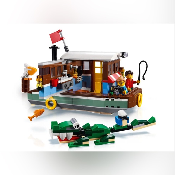 NWT *Retired Set* 2019 LEGO CREATOR: Riverside Houseboat (31093) - Picture 4 of 7
